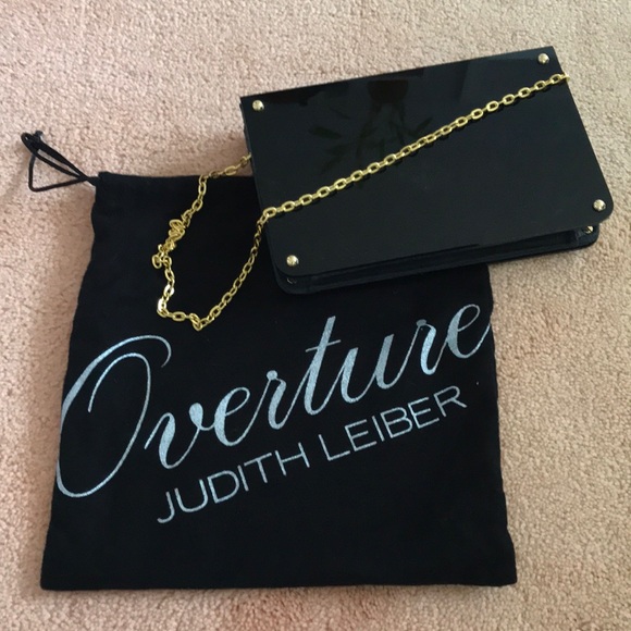 OVERTURE BY JUDITH LEIBER Alexis Resin Box Clutch - Picture 10 of 10